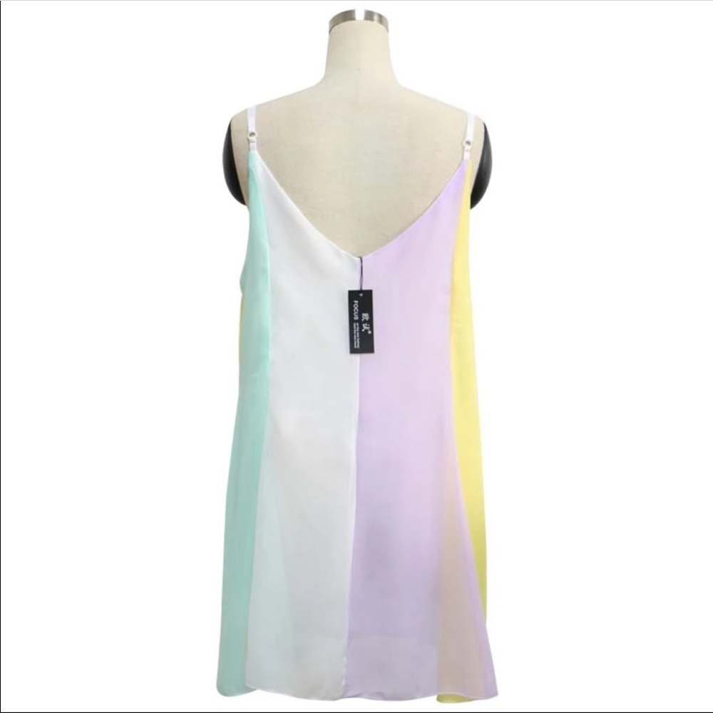 🆕 2018 RAINBOW SUNDRESS!! COLORS ARE NEW !!💃🌈🍭 - Picture 3 of 8